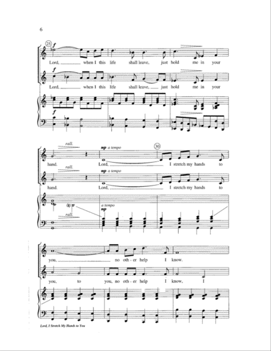 Lord, I Stretch My Hands to You 2-Part scores gallery preview page 6