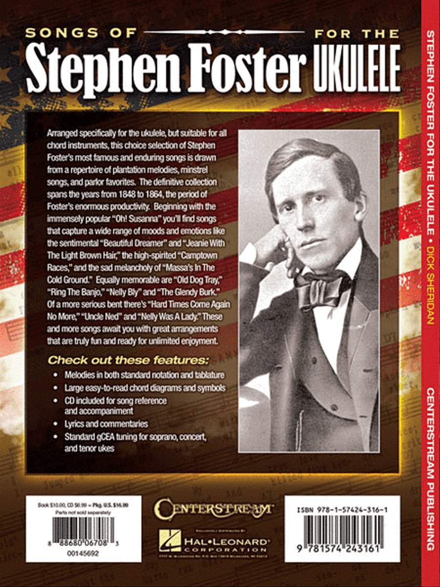 Songs of Stephen Foster for the Ukulele Acoustic Guitar scores gallery preview page 2