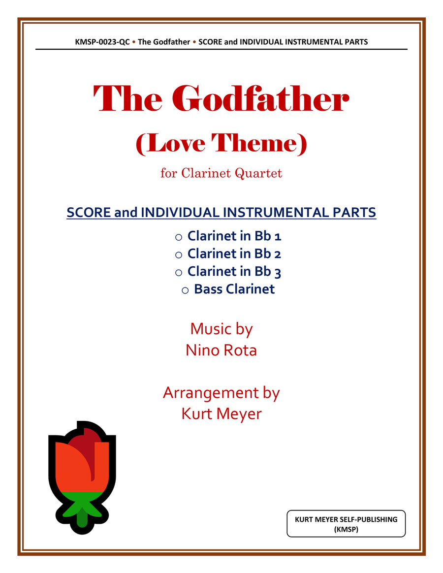 The Godfather (love Theme) Woodwind Ensemble scores gallery preview page 1