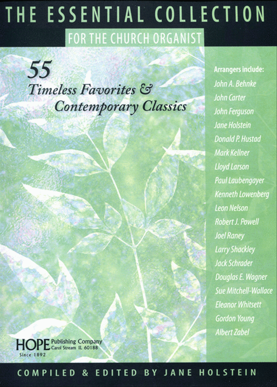 The Essential Collection for the Church Organist by Various Organ - Sheet Music