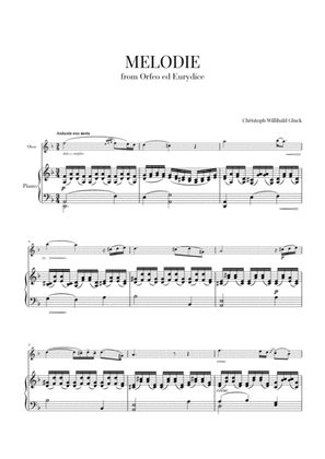 Gluck - Melodie (for Oboe and Piano)