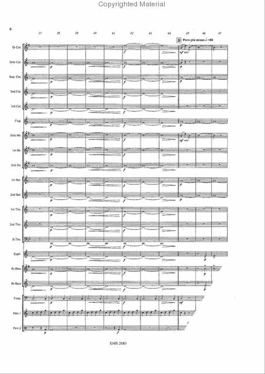 Pearl Harbor Brass Band scores gallery preview page 6