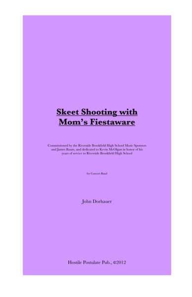 Skeet Shooting with Mom's Fiestaware image number null