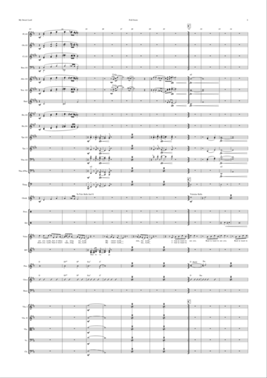 My Sweet Lord Full Orchestra scores gallery preview page 3