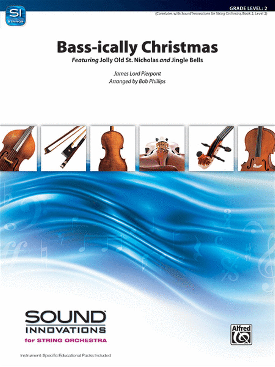 Bass-ically Christmas String Orchestra scores gallery preview page 1