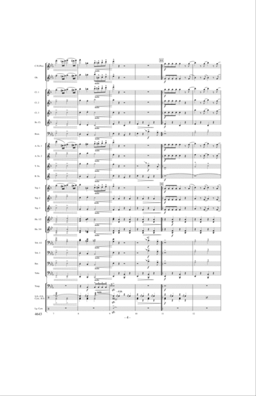 National Emblem National Emblem Concert Band scores gallery preview page 3