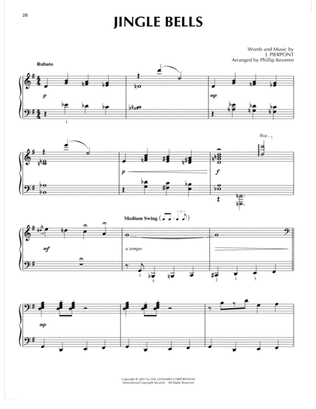 Jingle Bells [Jazz version] (arr. Phillip Keveren)