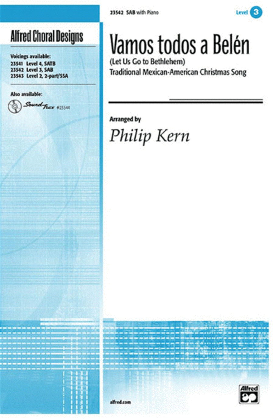 Vamos todos a Belén (Let Us Go to Bethlehem) by Philip Kern 3-Part - Sheet Music