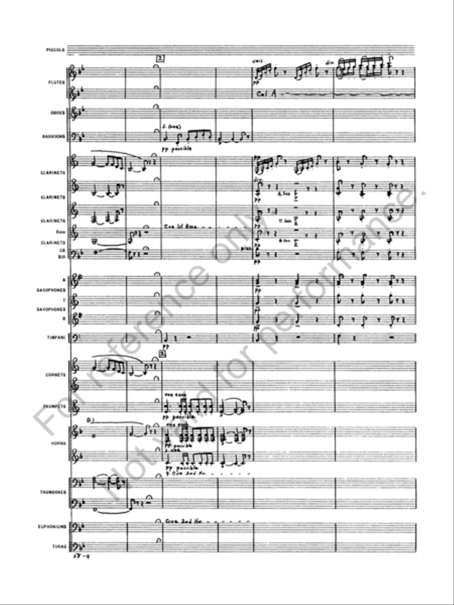 Oberon Concert Band scores gallery preview page 6