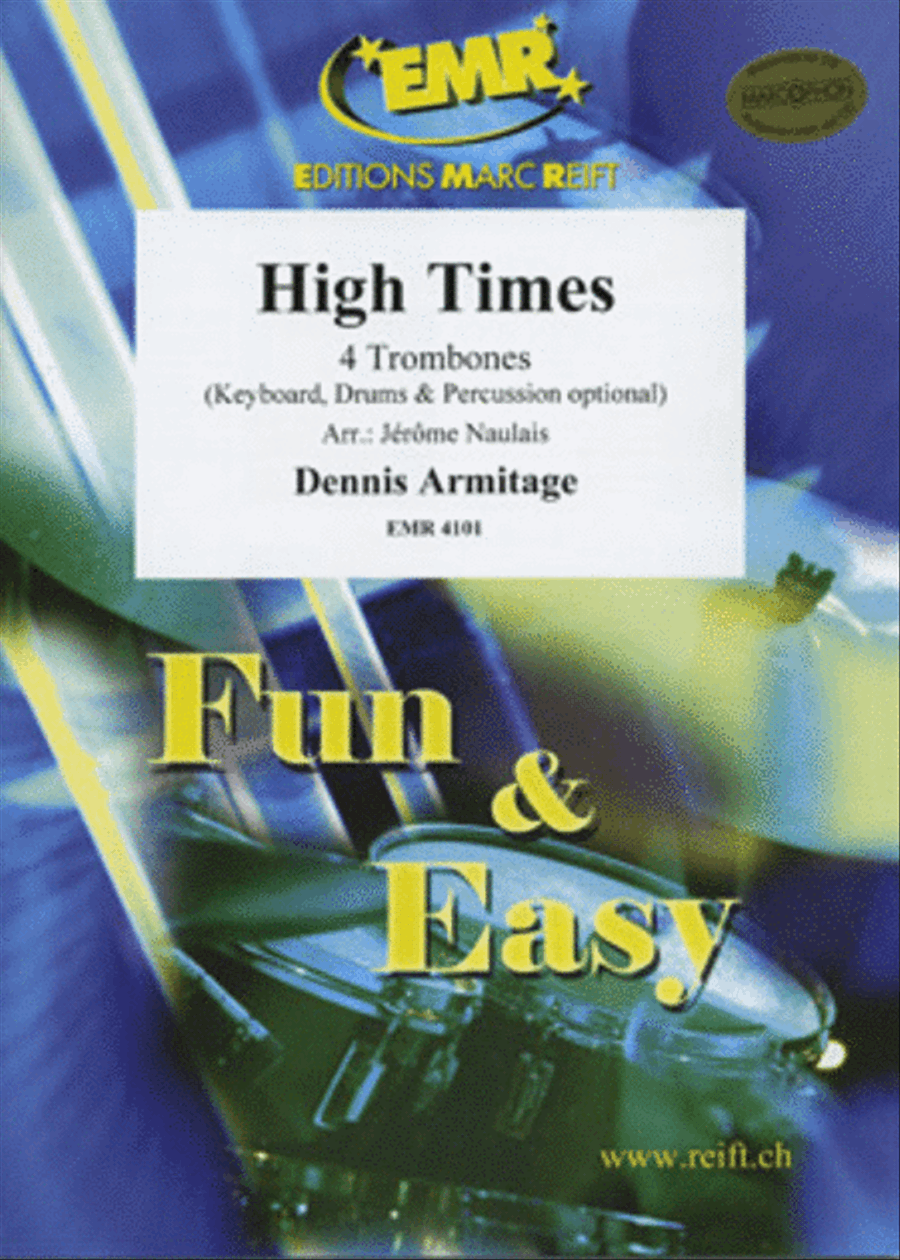High Times High Times Trombone Quartet scores gallery preview page 1