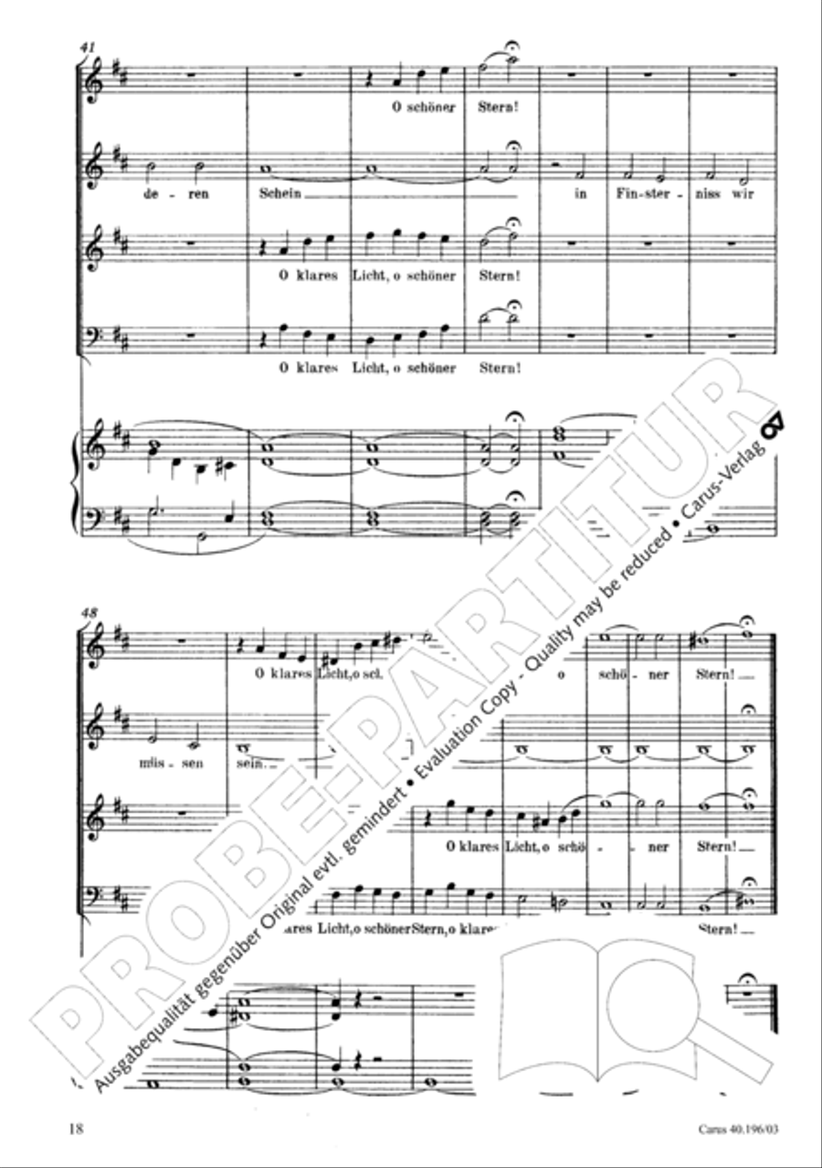 Die Geburt Christi SSA scores gallery preview page 19