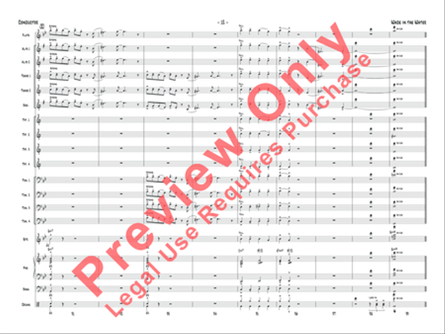 Wade in the Water Wade in the Water Jazz Ensemble scores gallery preview page 5