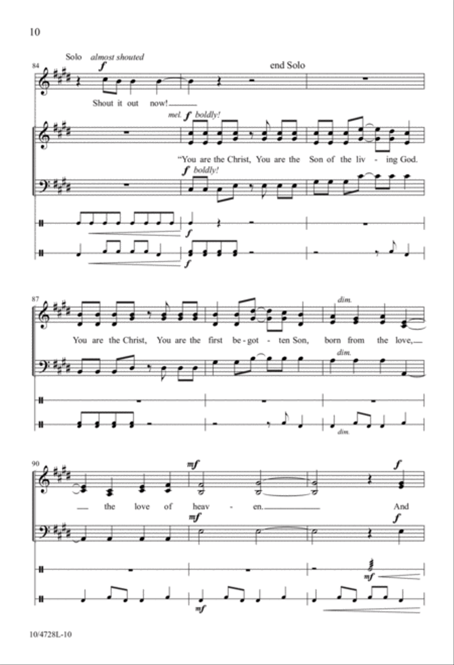Upon This Rock 3-Part scores gallery preview page 10