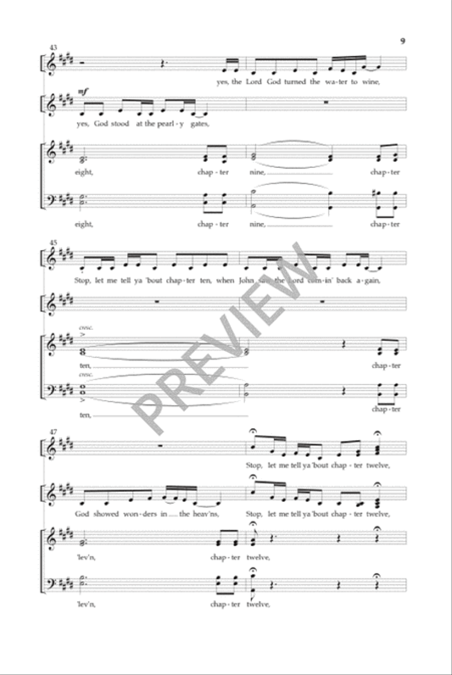My God Is a Rock Divisi scores gallery preview page 10
