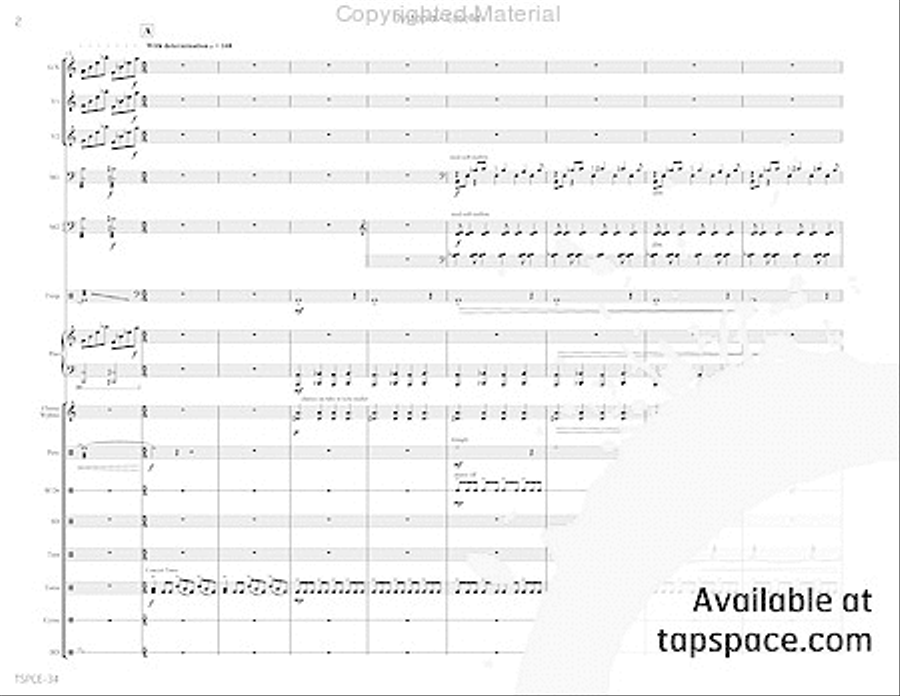 Dystopia Percussion Ensemble scores gallery preview page 7