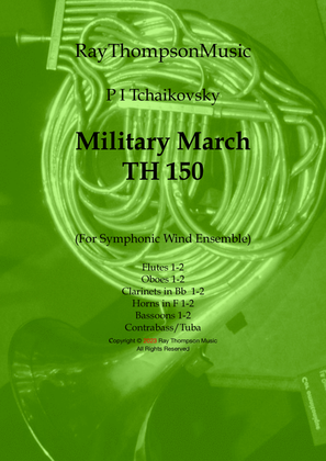 Tchaikovsky: Military March TH 150 - symphonic winds