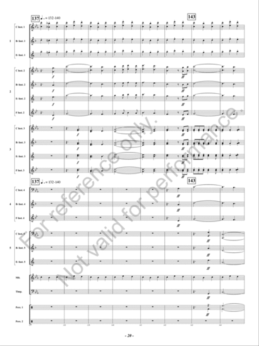 Ghillie Dhu Ghillie Dhu Concert Band scores gallery preview page 21