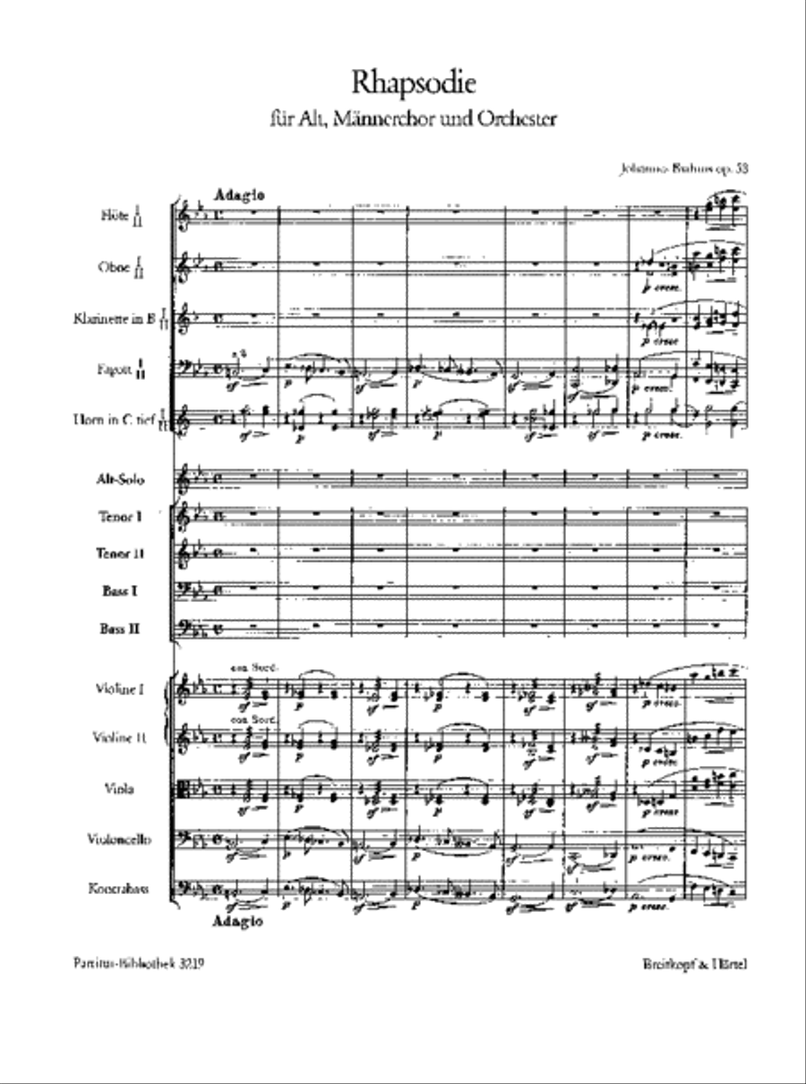 Rhapsody Op. 53 TTBB scores gallery preview page 2