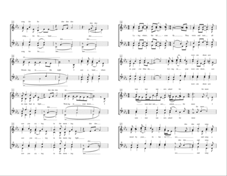 Song For Ireland SSAA scores gallery preview page 2