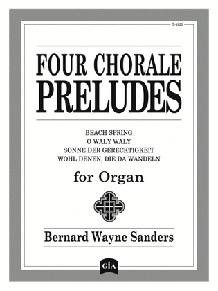Book cover for Four Chorale Preludes for Organ