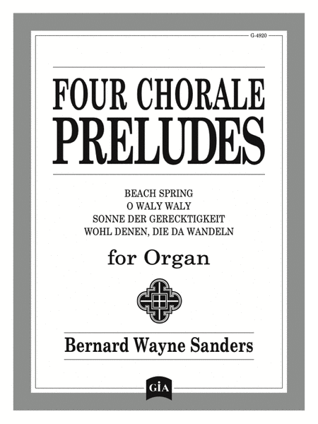 Four Chorale Preludes for Organ image number null