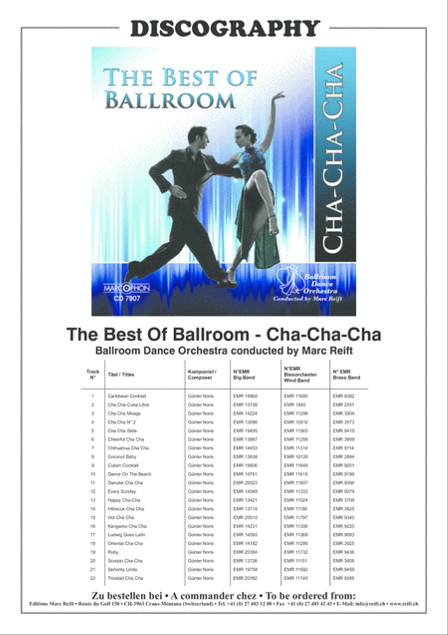 Cha Cha Slide Big Band scores gallery preview page 3