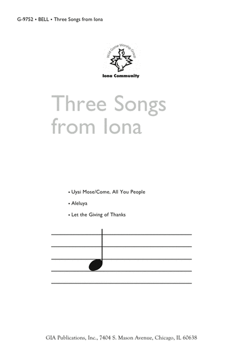 Three Songs from Iona