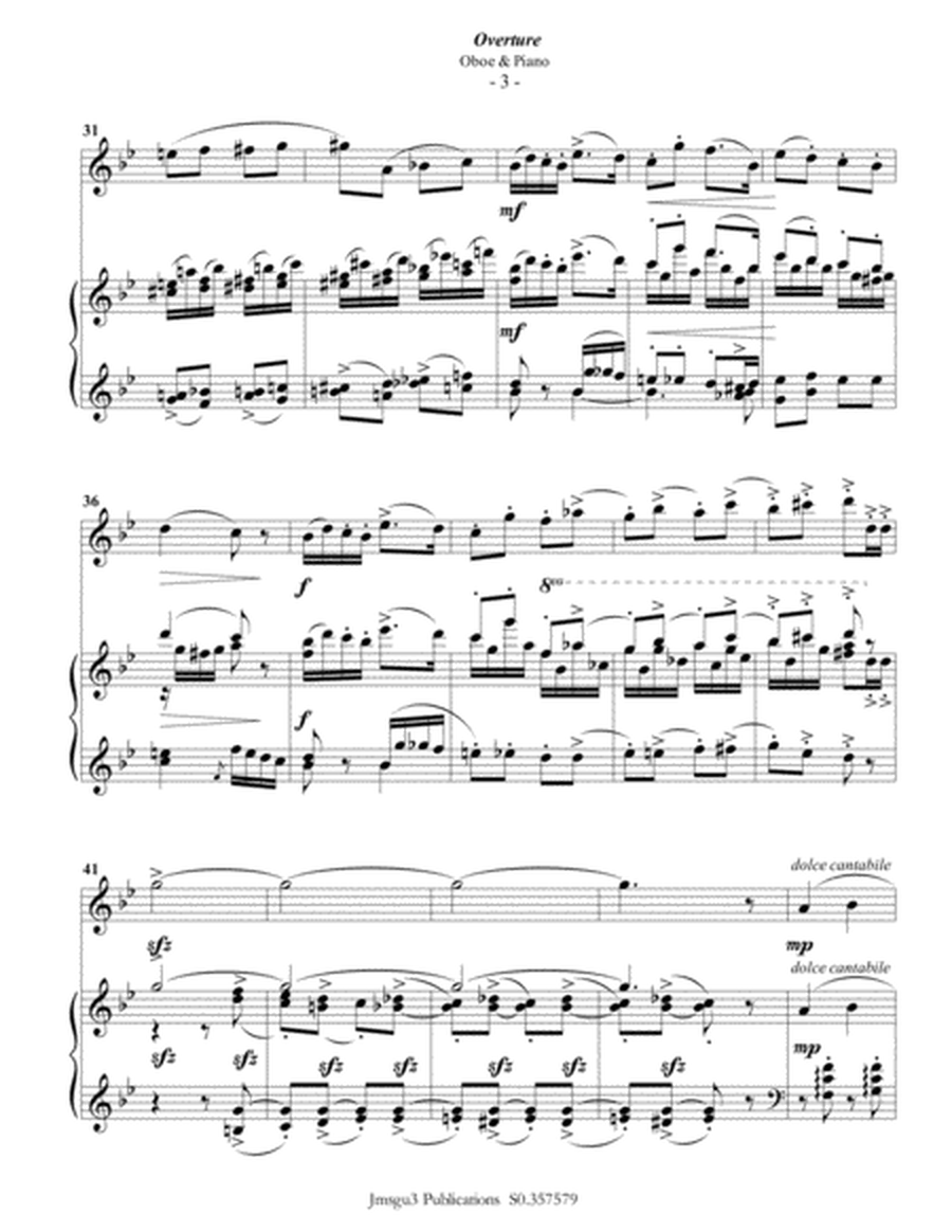 Tchaikovsky: Overture from Nutcracker Suite for Oboe & Piano image number null