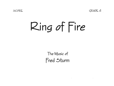 Ring of Fire - Score