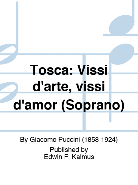 TOSCA: Vissi d