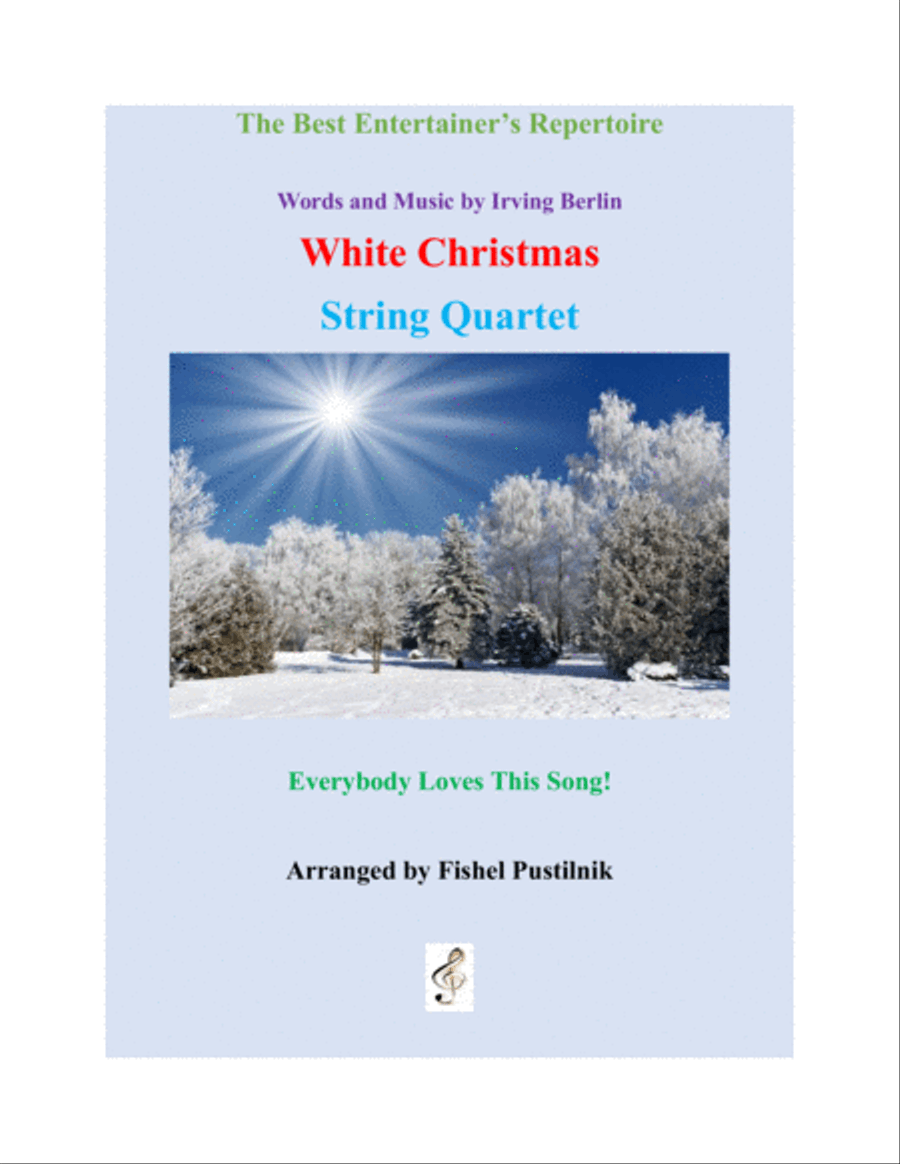 White Christmas String Quartet scores gallery preview page 1
