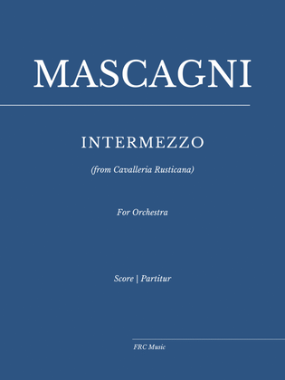 Book cover for Intermezzo (from Cavalleria rusticana) for Orchestra