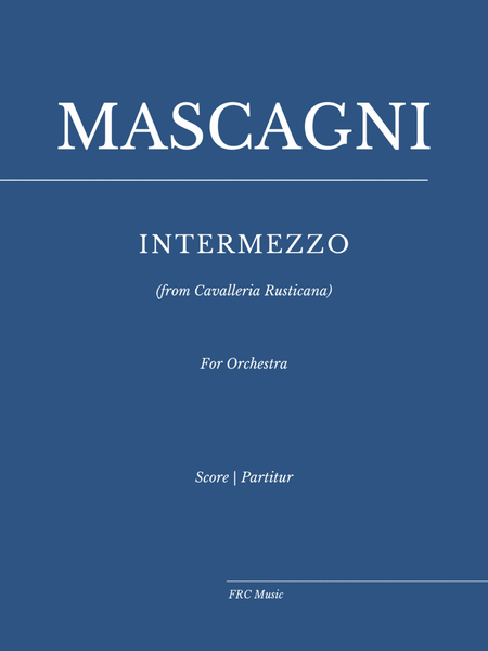 Intermezzo (from Cavalleria rusticana) for Orchestra image number null