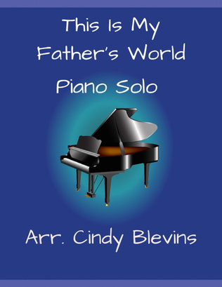 Book cover for This Is My Father's World, for Piano Solo