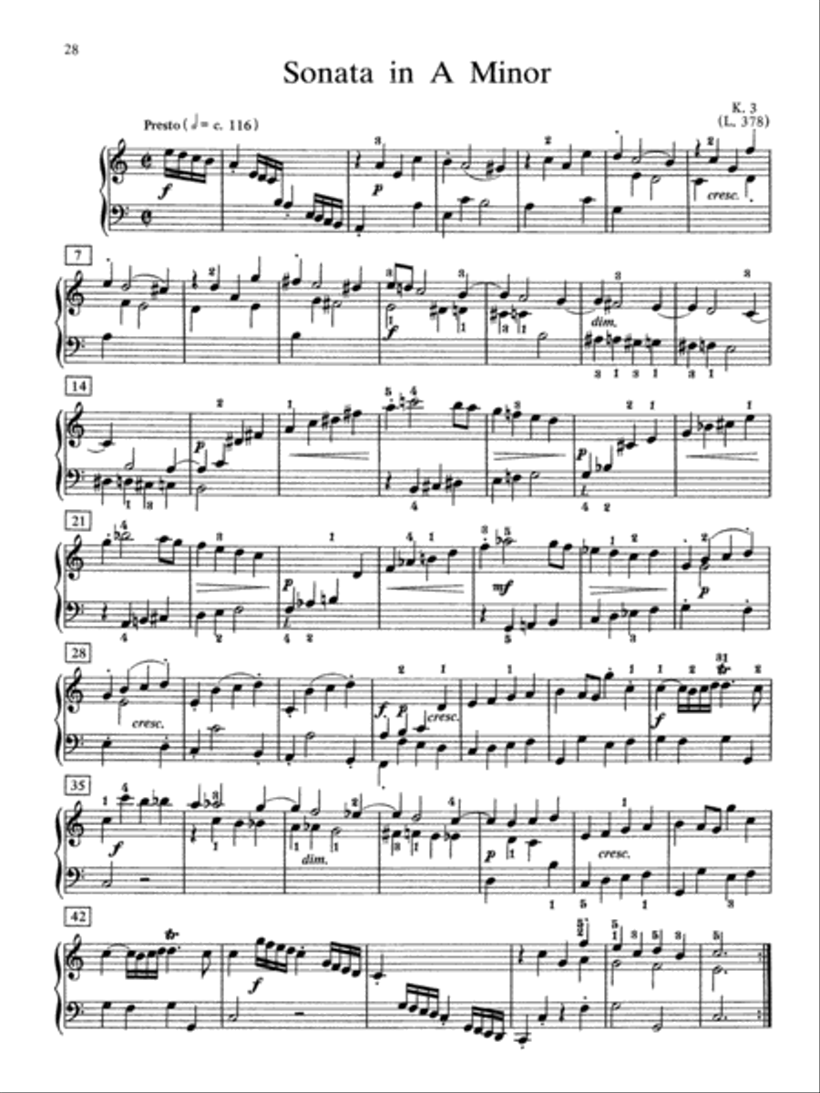 At the Piano with Scarlatti Piano Solo scores gallery preview page 26
