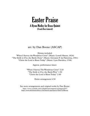 Book cover for Easter Praise