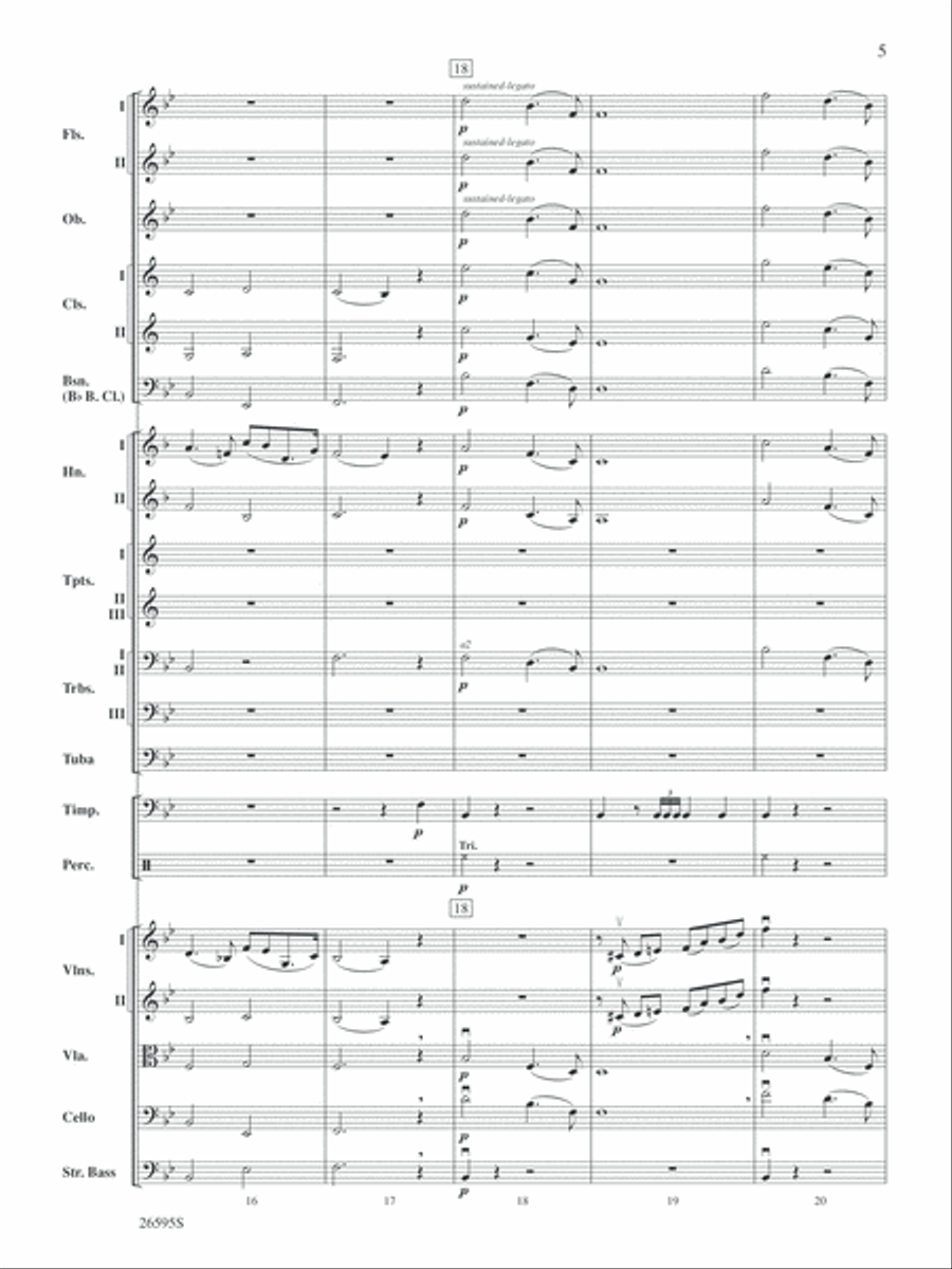 Grand March from Tannhäuser: Score Full Orchestra scores gallery preview page 5