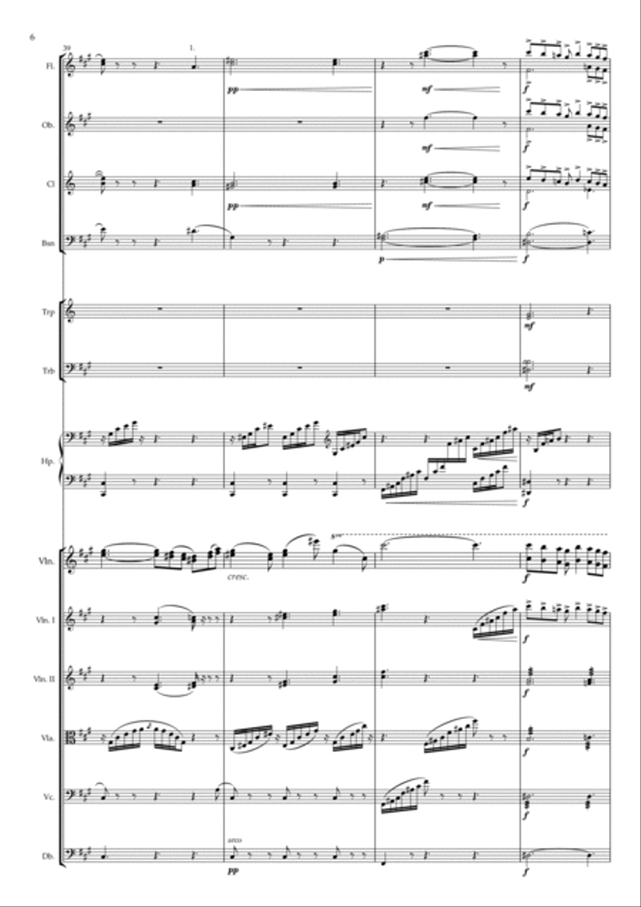 Carmen Fantasie Full Orchestra scores gallery preview page 6