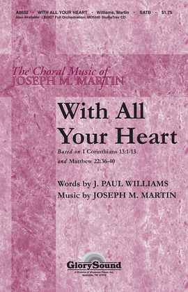 Book cover for With All Your Heart