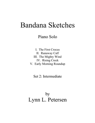 Bandana Sketches (Set 2 - Intermediate) - piano solo
