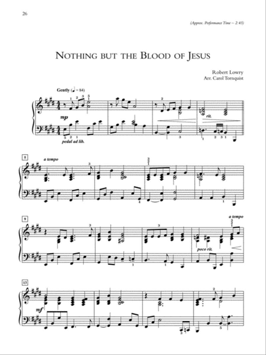 Hymns for Today Piano Solo scores gallery preview page 4
