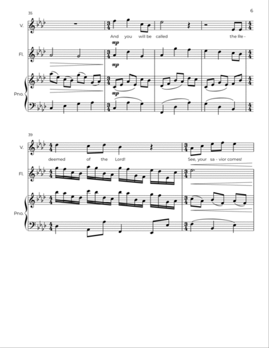 Isaiah 62 Small Ensemble scores gallery preview page 6