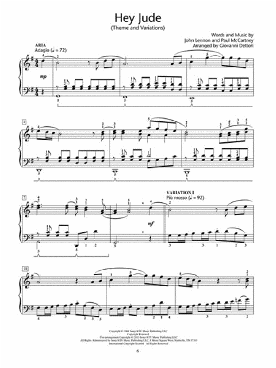 Classical Pop – Lady Gaga Fugue & Other Pop Hits Piano Method scores gallery preview page 4