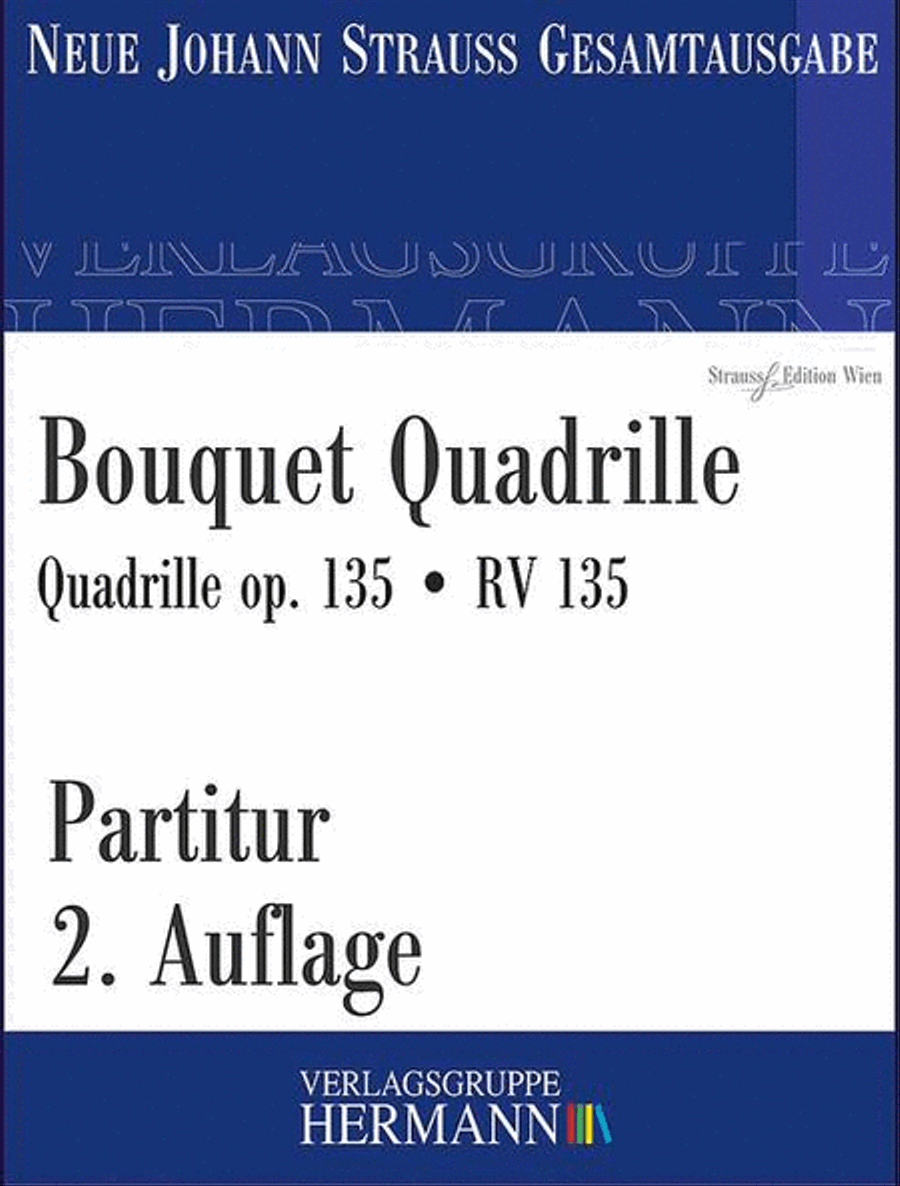 Bouquet Quadrille op. 135 RV 135 Orchestra scores gallery preview page 1