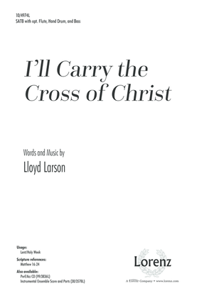 Book cover for I'll Carry the Cross of Christ