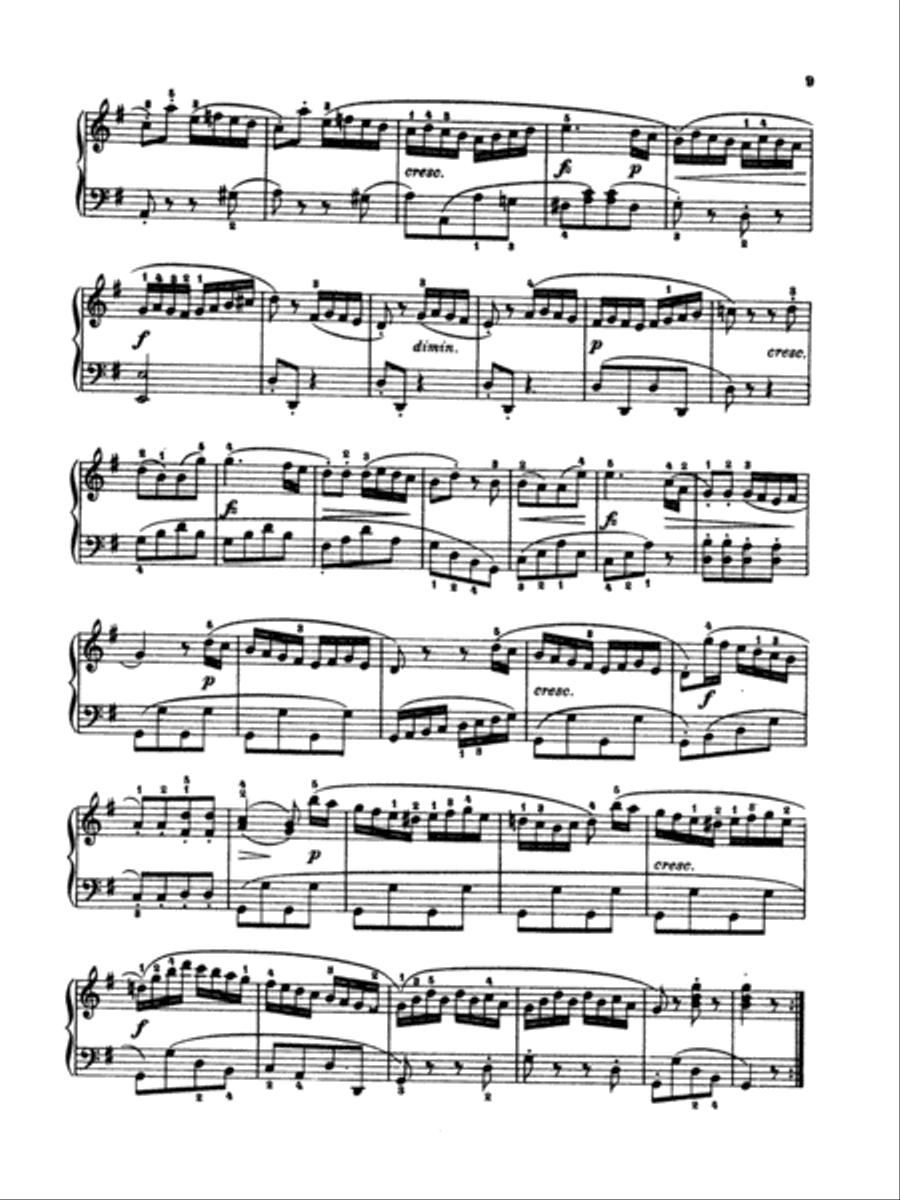 Clementi: Twelve Sonatinas Piano Solo scores gallery preview page 2