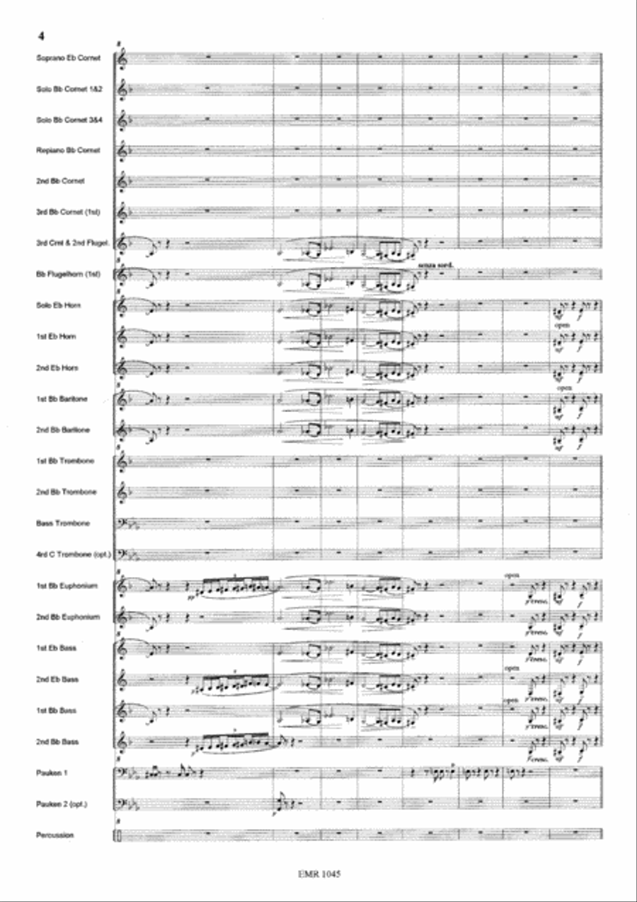 Siegfrieds Trauermarsch Siegfrieds Trauermarsch Brass Band scores gallery preview page 5