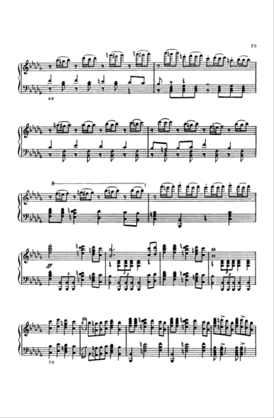Tchaikovsky: Serenade for String Orchestra in C Major (Op. 48) and Marche Slav (Op. 31) Orchestra scores gallery preview page 5