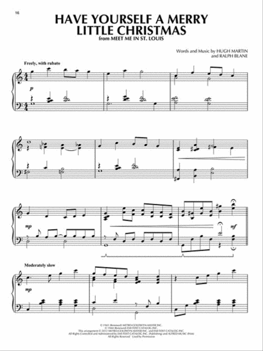 Christmas at the Piano Piano Solo scores gallery preview page 3