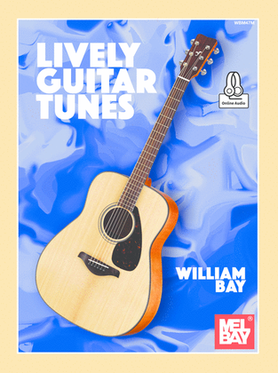 Book cover for Lively Guitar Tunes